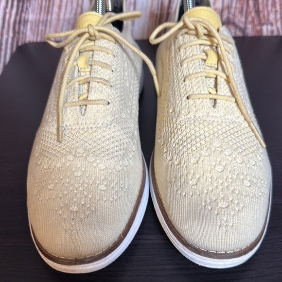 Cole Haan Grand OS Original Grand Knit Wing Tip Oxfords Womens Sz 9.5B - Picture 4 of 10